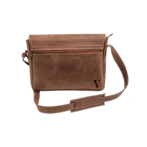 Jild Classic Satchel Vintage Leather Messenger Bag
