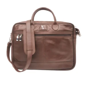 Executive Leather Laptop Bag – Brown | Genuine Cowhide