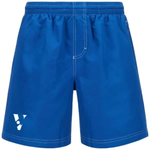Classic Blue Men’s Sportstyle Swimming Trunks – Regular Fit with Adjustable Waist and Pockets
