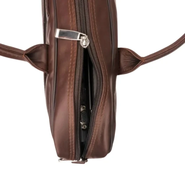 Executive Leather Laptop Bag – Brown | Genuine Cowhide