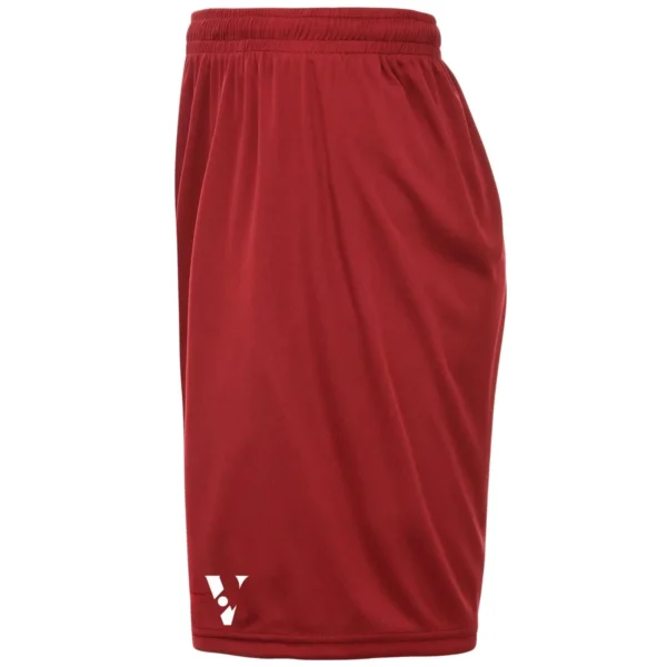 Red Men’s Football Shorts – Regular Fit with Elastic Waist and Drawcord
