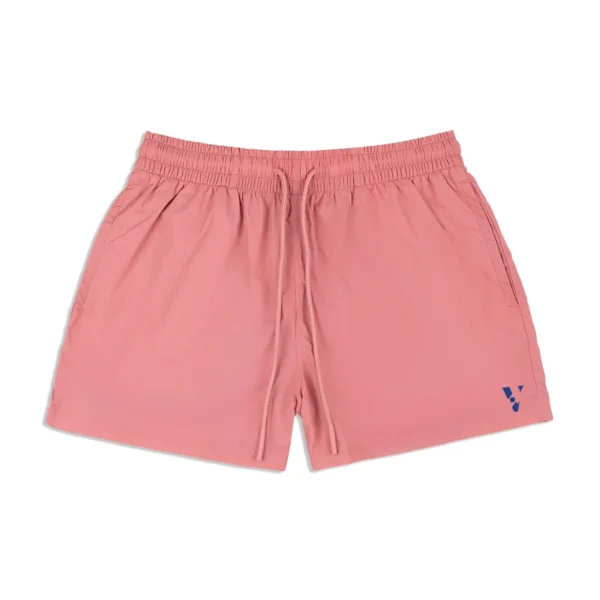 Wild Rose Ancona Nylon Track Shorts – Lightweight with Elastic Waistband & Pockets