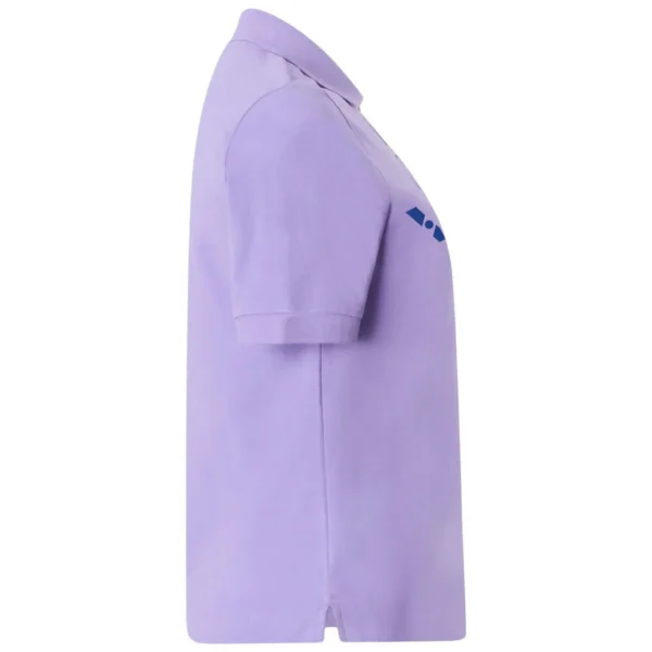 Light Violet Women’s Cotton Sportstyle Polo Shirt – Classic Fit & Breathable Comfort