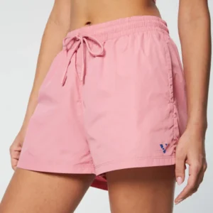 Wild Rose Ancona Nylon Track Shorts – Lightweight with Elastic Waistband & Pockets