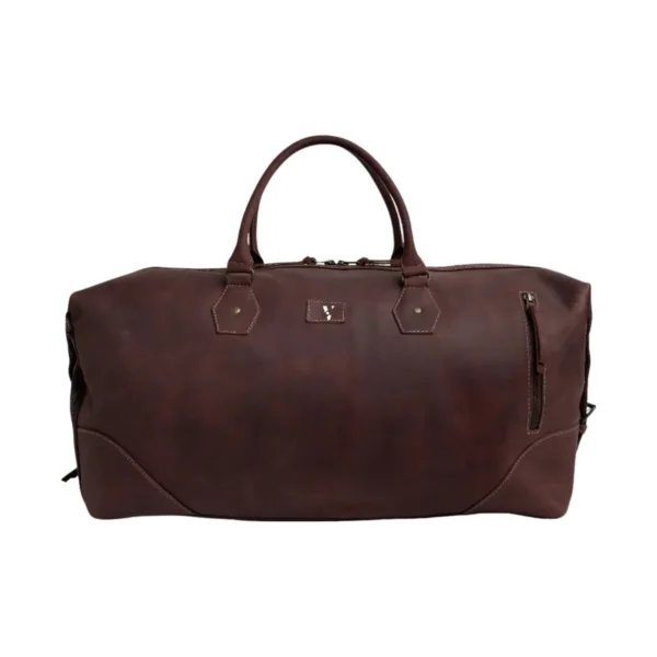 Weekender Travel Leather Duffle Bag