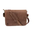 Jild Classic Satchel Vintage Leather Messenger Bag