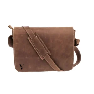 Jild Classic Satchel Vintage Leather Messenger Bag
