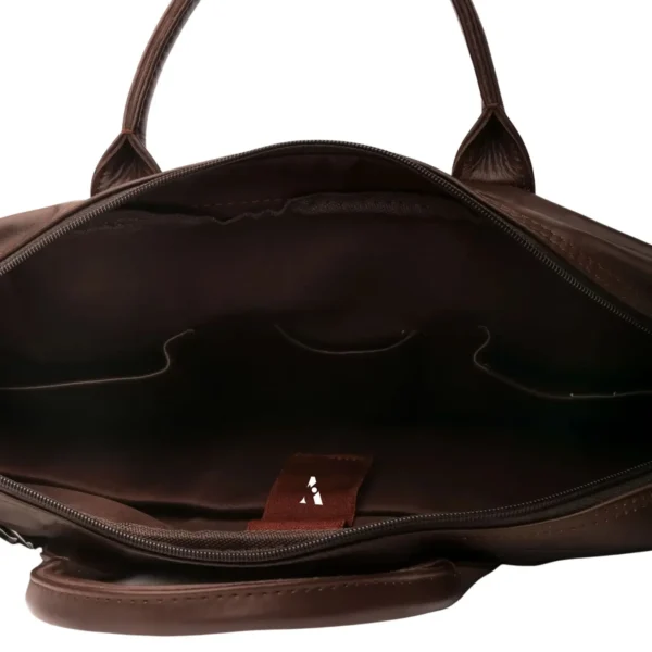 Executive Leather Laptop Bag – Brown | Genuine Cowhide