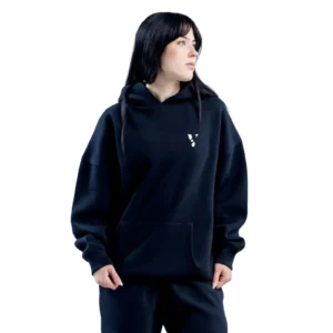 Midnight Black Revive Heavy Weight Oversized Hoodie – Ultimate Comfort & Soft Fleece