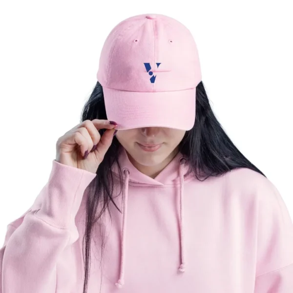 Light Rose Pink Dad Cap