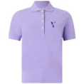 Light Violet Women’s Cotton Sportstyle Polo Shirt – Classic Fit & Breathable Comfort