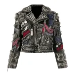 Heavy Metal Studded Leather Jacket