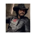 Men Cowboy Leather Jacket