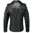 Men Studded Leather Jacket