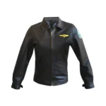 Women’s Black Pilot Style Aviator Jacket