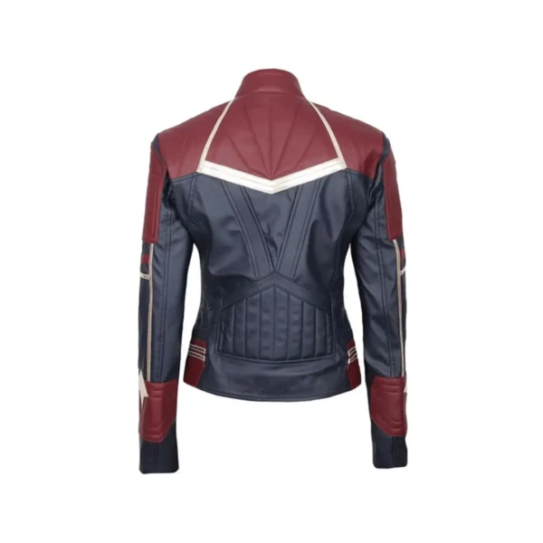 Women’s Captain Marvel Leather Jacket