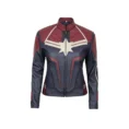 Women’s Captain Marvel Leather Jacket