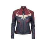 Women’s Captain Marvel Leather Jacket