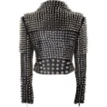 Women’s Heavy Metal Studded Jacket 2-min
