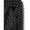 Women’s Punk Rock Spiked Jacket 5-min
