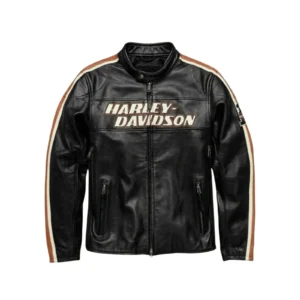 Harley Davidson Biker Racing Leather Jacket