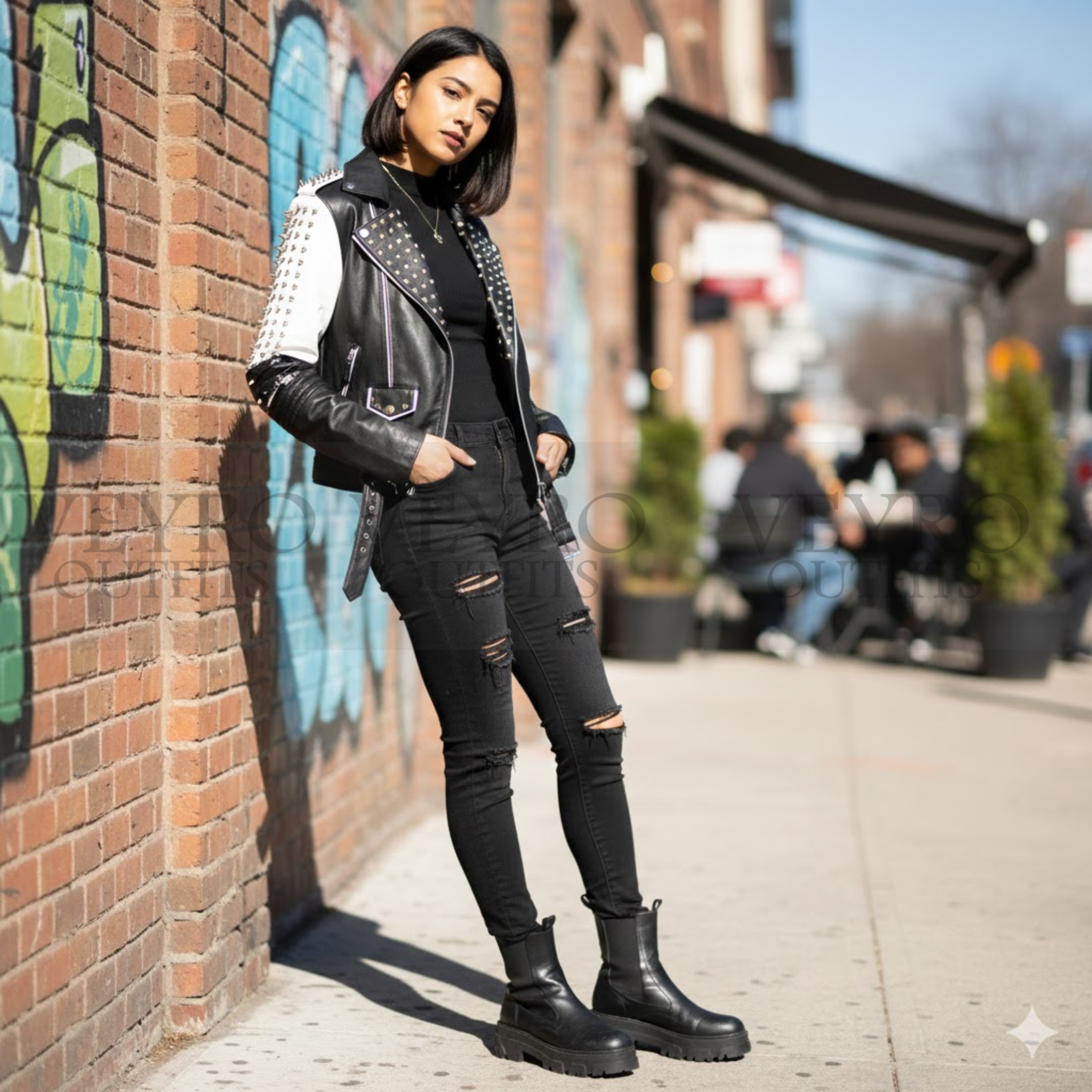 The Orion Studded Biker Jacket