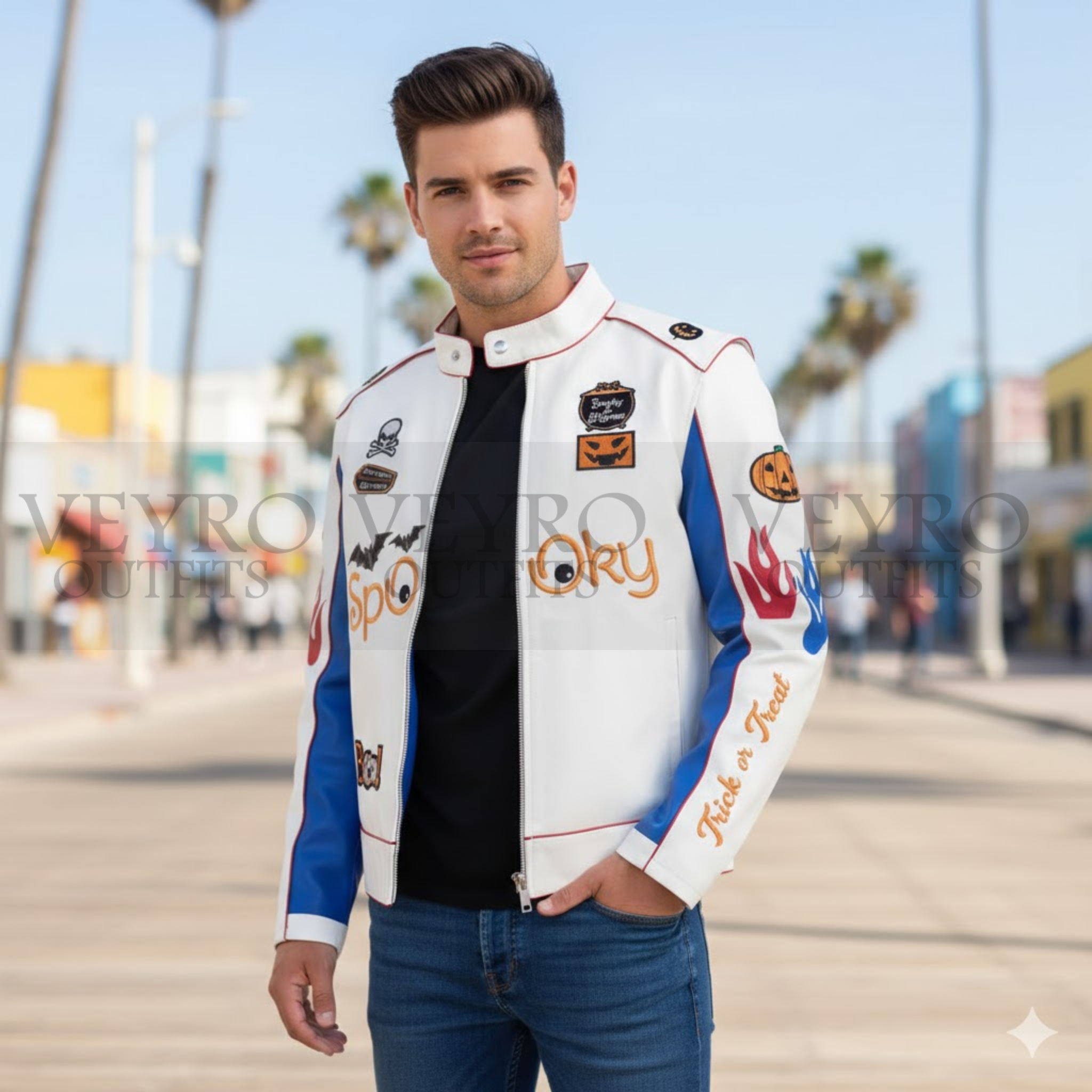 The Spooky Spectre Motorcycle Jacket