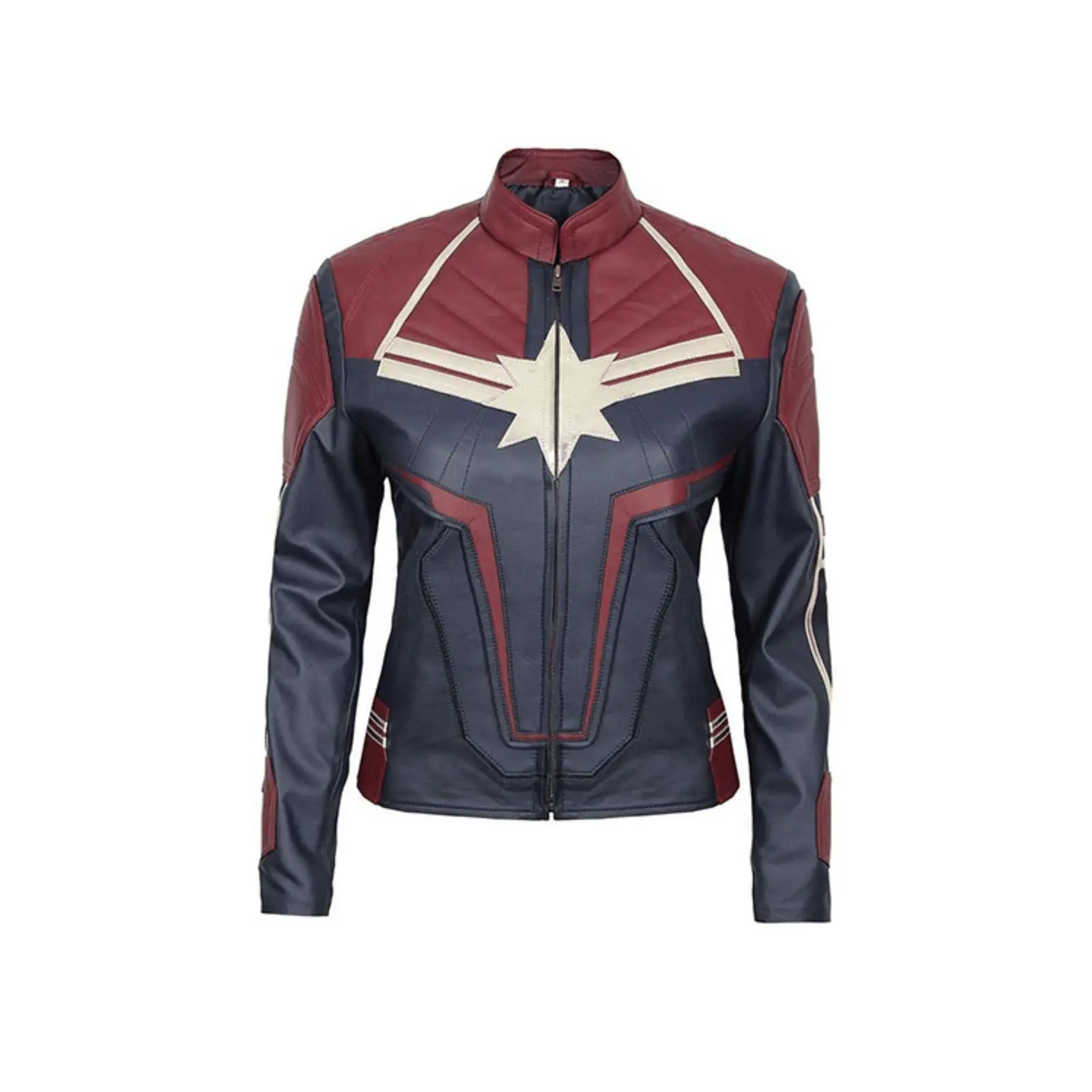 Women’s Captain Marvel Leather Jacket