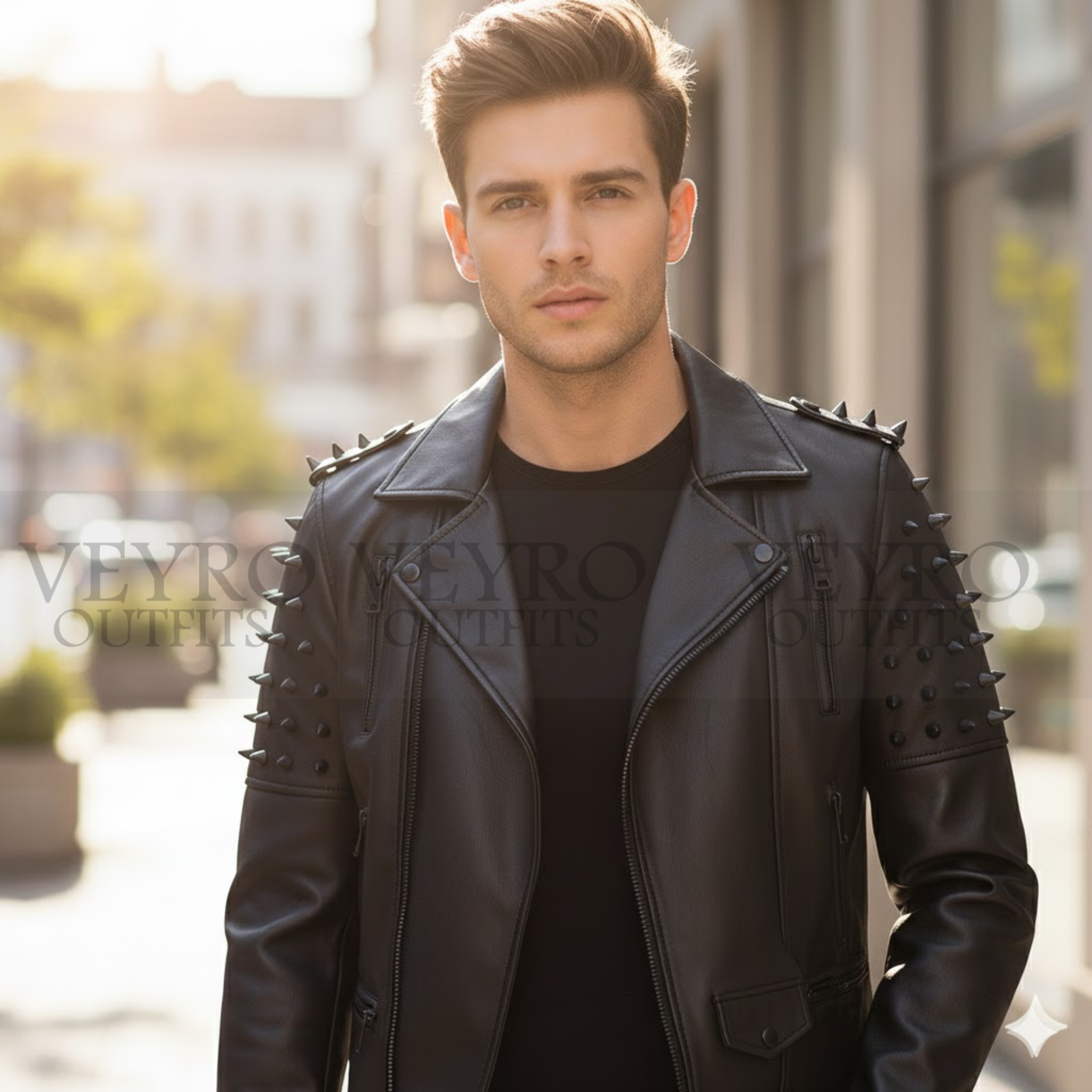 The Blackthorn Studded Rider Jacket