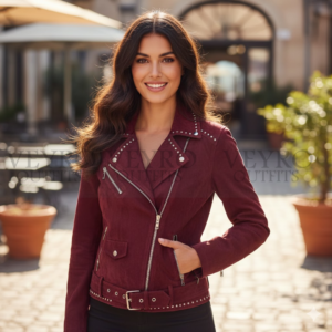 Suede Leather Jacket