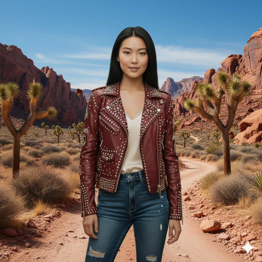 Women's Studded Jacket