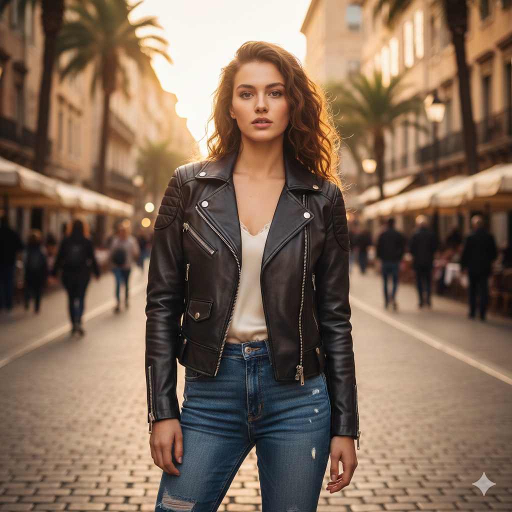 Women's Leather Jacket