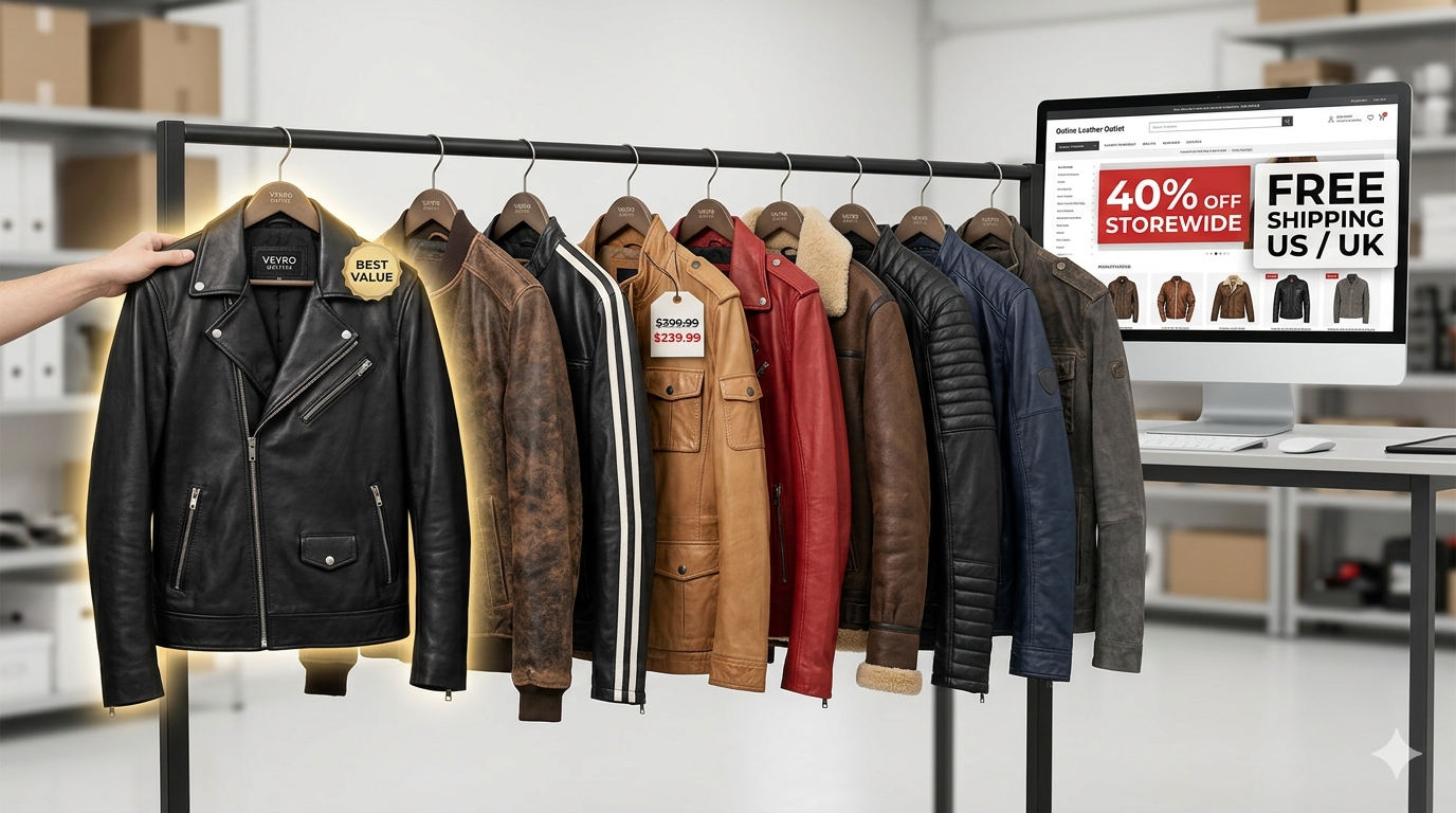 affordable leather jacket