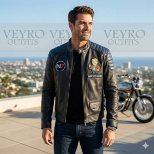 N7 Vault Boy leather jacket