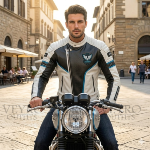 carbon fiber leather jacket