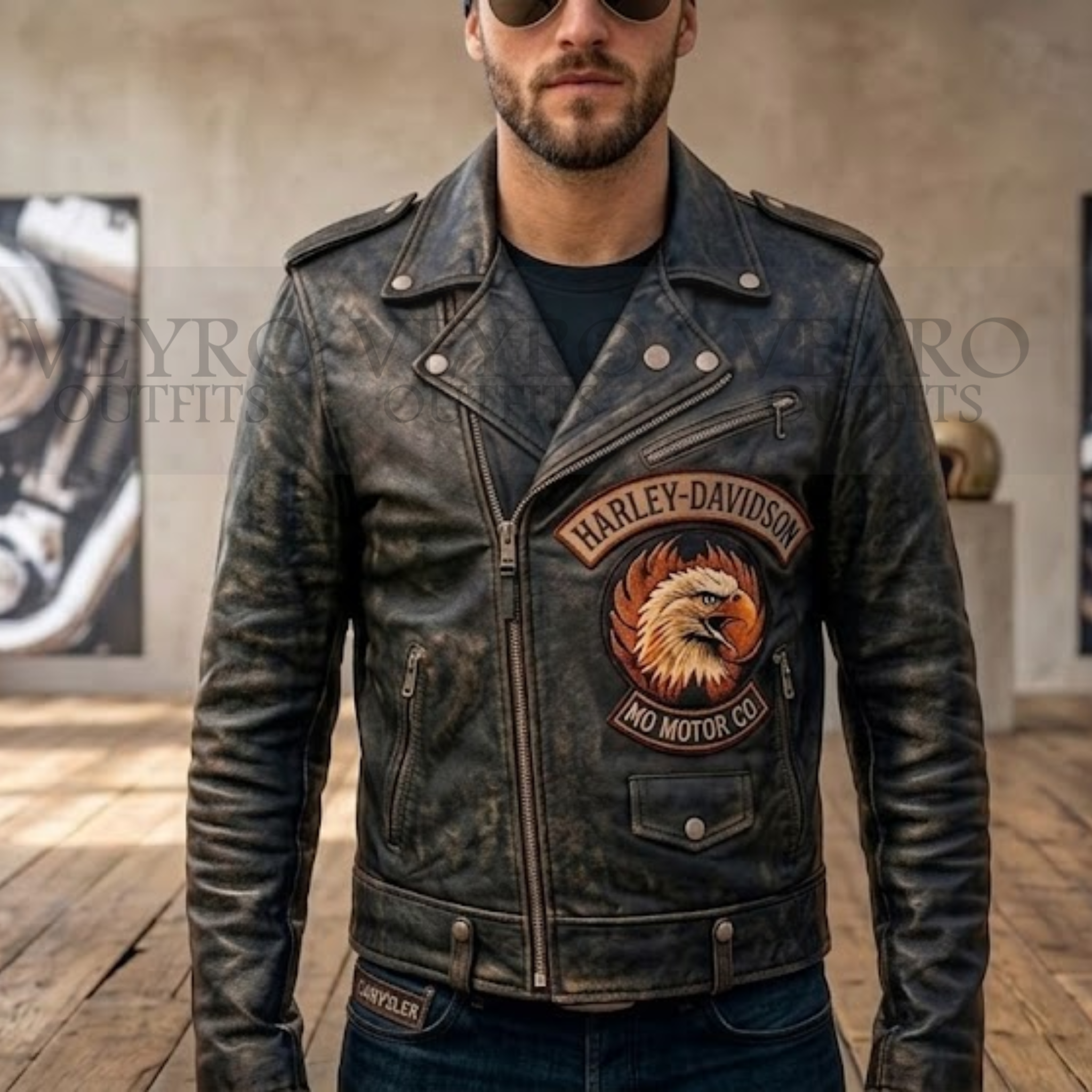 Harley Davidson biker jacket
