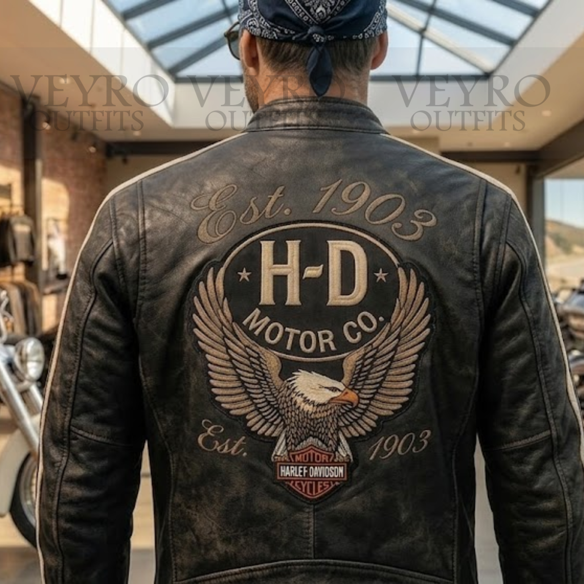 Harley Davidson biker jacket