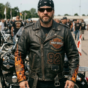 Harley Davidson Flaming Eagle Jacket