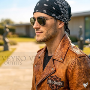 Harley-Davidson eagle leather jacket