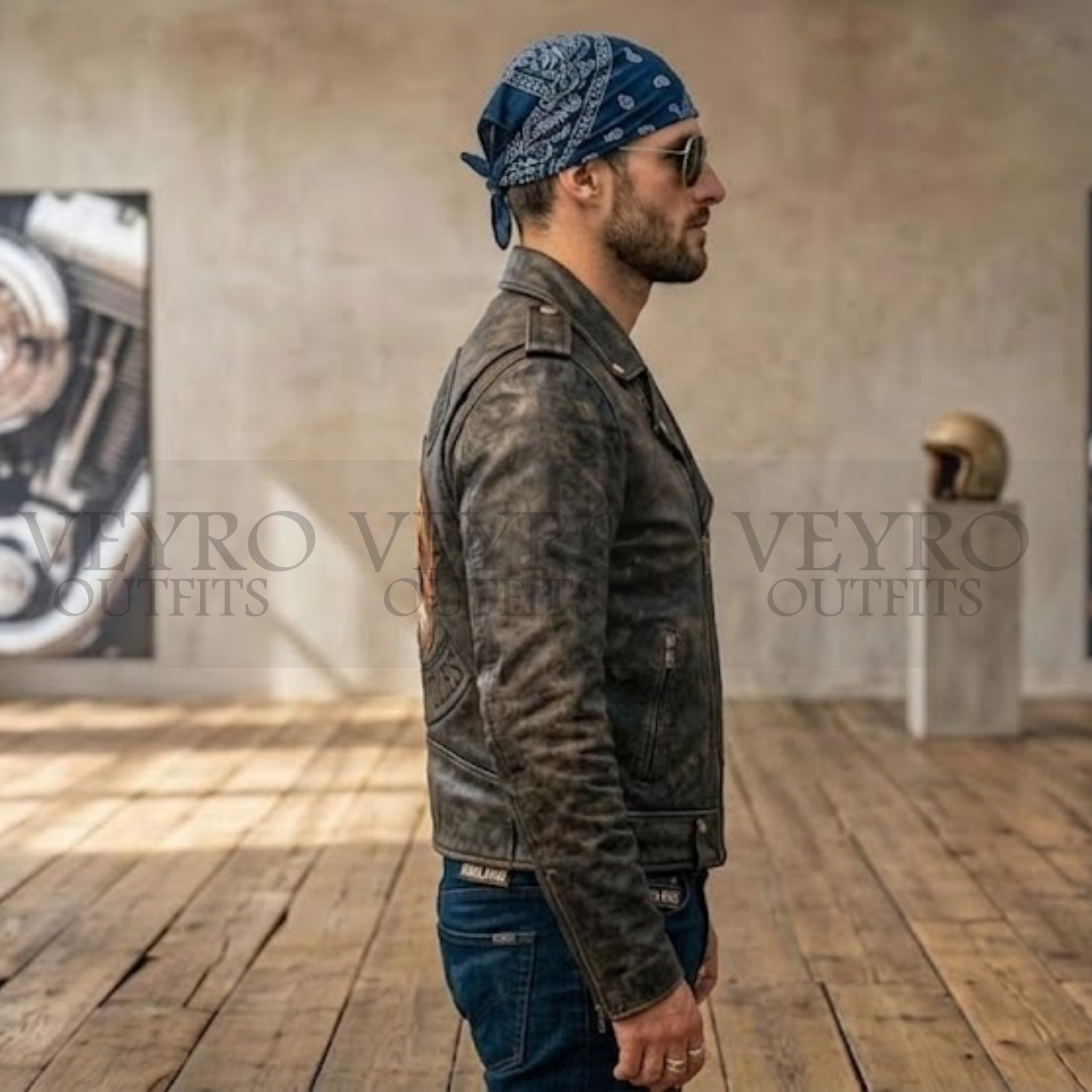 Harley Davidson biker jacket