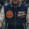 harley davidson varsity jacket