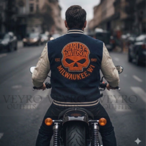 harley davidson varsity jacket