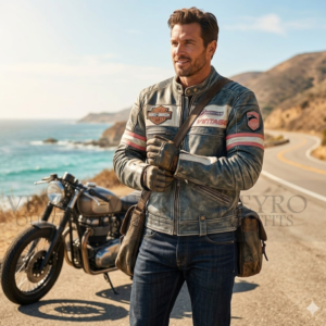 vintage Harley Davidson jacket