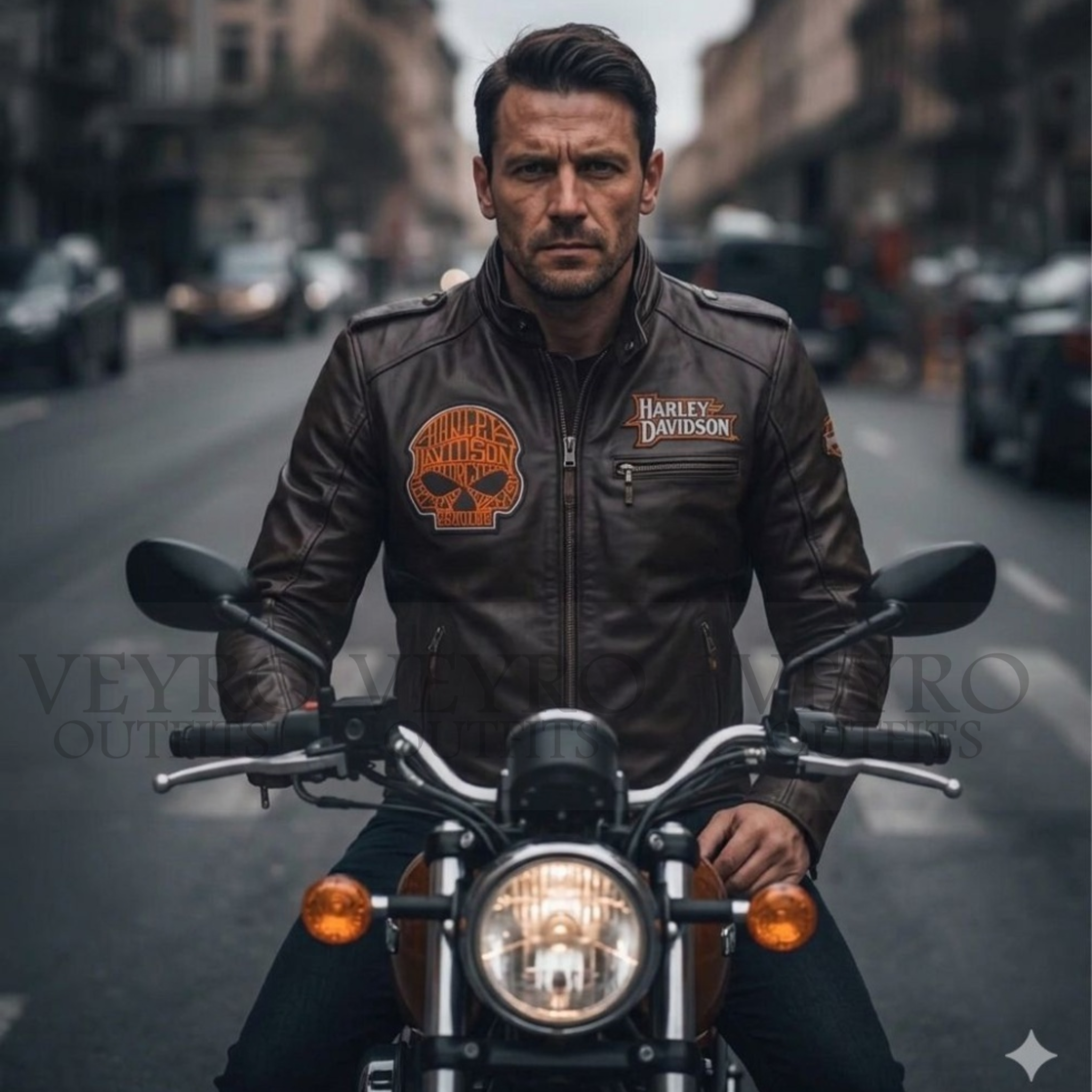 Harley-Davidson skull jacket