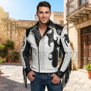 fringe leather jacket