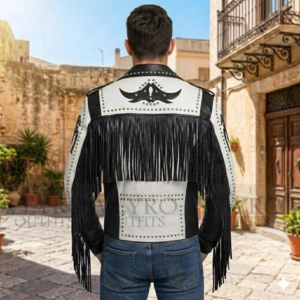 fringe leather jacket