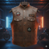 Cyberpunk biker vest