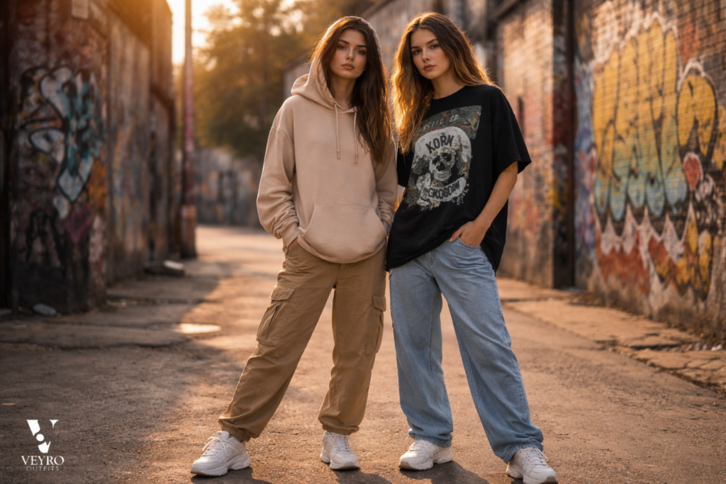 Affordable Streetwear Women Under $100 | Veyro Outfits
