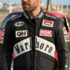 racing leather jacket vintage MotoGP