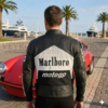 racing leather jacket vintage MotoGP
